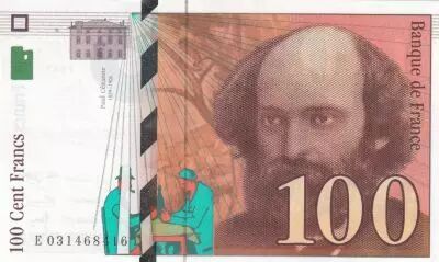 Francia 100 Francs - Cezanne - 1997 - Serial C031