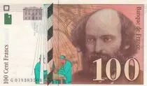 Francia 100 Francs - Cezanne - 1997 - Serial G019