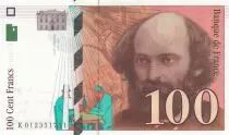 Francia 100 Francs - Cezanne - 1997 - Serial K012