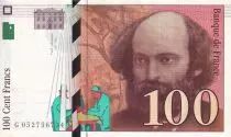 Francia 100 Francs - Cezanne - 1998 - Letter G - P.158