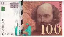 Francia 100 Francs - Cezanne - 1998 - Letter T - XF to AU - P.158