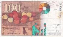 Francia 100 Francs - C&eacute;zanne - 1998 - Series J