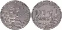 Francia 100 Francs-  Cochet - 1958 - Owl