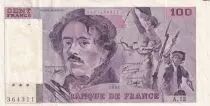 Francia 100 Francs - Contrefeit Delacroix - 1994 - Serial A.12