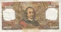 Francia 100 Francs - Corneille - 01-07-1971 - Serial C.581