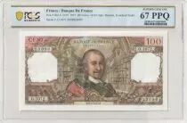 Francia 100 Francs - Corneille - 03-03-1977 - PCGS 67 PPQ