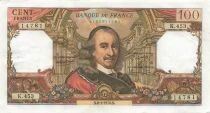 Francia 100 Francs - Corneille - 08-01-1970 - Serial K.453