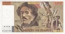 Francia 100 Francs - Delacroix - 1978 - Serial A.5 - P.154