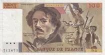 Francia 100 Francs - Delacroix - 1978 - Serial D.2 - P.154