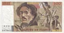 Francia 100 Francs - Delacroix - 1978 - Serial L.1 - P.154