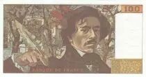Francia 100 Francs - Delacroix - 1978 - Serial N.1