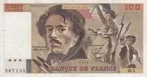 Francia 100 Francs - Delacroix - 1978 - Serial O.1 - P.154