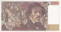 Francia 100 Francs - Delacroix - 1978 - Serial R.1 - P.154