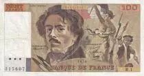 Francia 100 Francs - Delacroix - 1978 - Serial R.1 - P.154