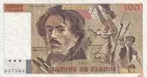 Francia 100 Francs - Delacroix - 1978 - Serial R.1 - P.154
