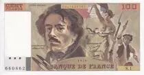Francia 100 Francs - Delacroix - 1978 - Serial S.1 - P.154