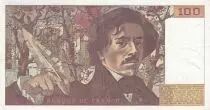 Francia 100 Francs - Delacroix - 1978 - Serial X.1 - P.154