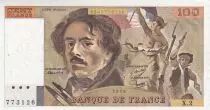 Francia 100 Francs - Delacroix - 1978 - Serial X.2 - P.154