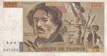 Francia 100 Francs - Delacroix - 1979 - Serial T.19