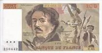 Francia 100 Francs - Delacroix - 1984 - Serial E.85- P.154