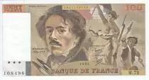 Francia 100 Francs - Delacroix - 1984 - Serial M.73