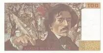 Francia 100 Francs - Delacroix - 1985 - Serial J.93