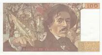 Francia 100 Francs - Delacroix - 1986 - Serial C.106