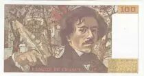 Francia 100 Francs - Delacroix - 1986 - Serial Q.113