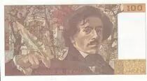 Francia 100 Francs - Delacroix - 1986 - Serial W.115
