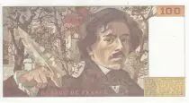 Francia 100 Francs - Delacroix - 1989 - S&eacute;rie M.132