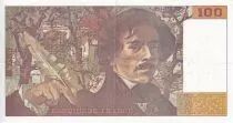 Francia 100 Francs - Delacroix - 1990 - Serial A.188 - P.154