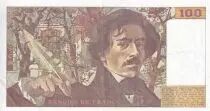 Francia 100 Francs - Delacroix - 1991 - Serial A.202 - P.154