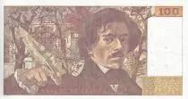 Francia 100 Francs - Delacroix - 1991 - Serial J.172 - P.154