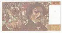 Francia 100 Francs - Delacroix - 1991 - Serial K.190
