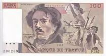 Francia 100 Francs - Delacroix - 1991 - Serial P.187 - P.154