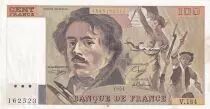 Francia 100 Francs - Delacroix - 1991 - Serial V.184