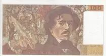 Francia 100 Francs - Delacroix - 1993 - Serial C.243 - Faute