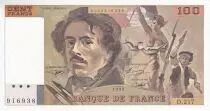 Francia 100 Francs - Delacroix - 1993 - Serial D.217 - P.154