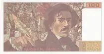 Francia 100 Francs - Delacroix - 1993 - Serial J.219 - P.154