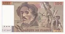 Francia 100 Francs - Delacroix - 1993 - Serial K.254 - P.154