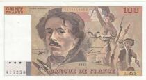 Francia 100 Francs - Delacroix - 1993 - Series L.222