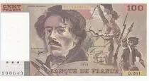 Francia 100 Francs - Delacroix - 1994 - Serial Q.261