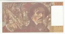 Francia 100 Francs - Delacroix - 1995 - Serial A.295