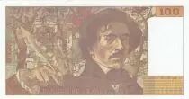 Francia 100 Francs - Delacroix - 1995 - Serial B.295