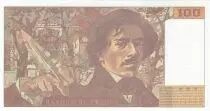 Francia 100 Francs - Delacroix - 1995 - Serial F.298 - Last Alphabet