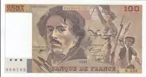 Francia 100 Francs - Delacroix - 1995 - Serial K.259