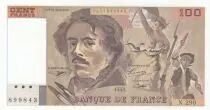 Francia 100 Francs - Delacroix - 1995 - Serial N.290