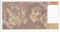Francia 100 Francs - Delacroix - 1995 - Serial N.298 - Last Alphabet