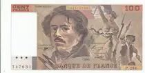 Francia 100 Francs - Delacroix - 1995 - Serial P.294