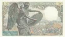 Francia 100 Francs - Descartes - 23-03-1944 - Serial E.88